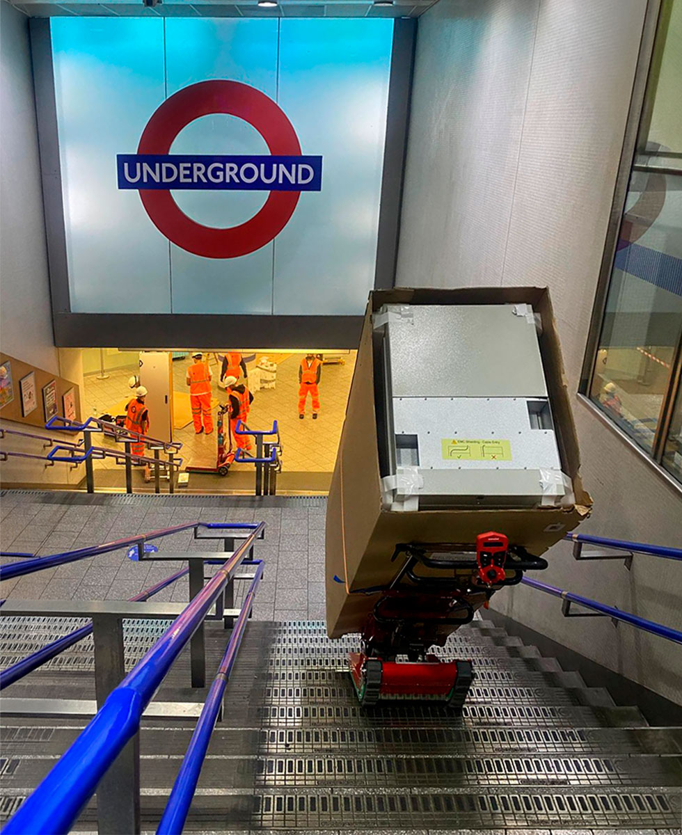 Skipper in the London Underground