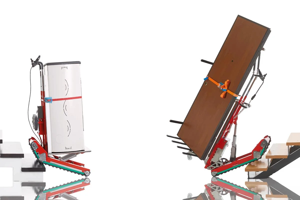 Vantaggi del saliscale cingolato nel trasporto su scale